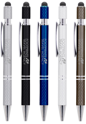 Wholesale Spin-It Executive Metal Stylus Ballpoint Pen