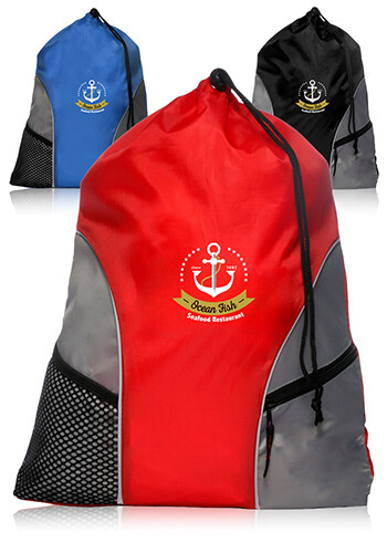Personalized Sporter Drawstring Backpacks