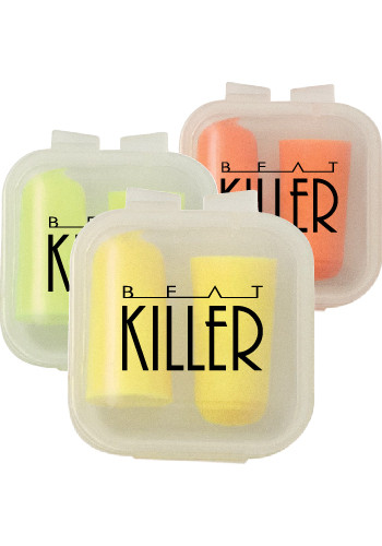 Personalized Square Case Ear Plugs