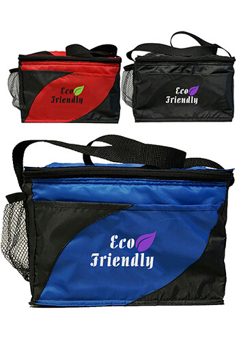 Personalized Striped Cooler Bags
