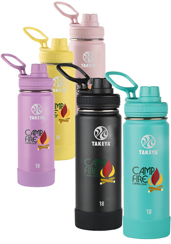 Promotional Takeya® 18 oz. Actives with Spout Lid