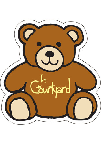 Personalized Teddy Bear 2.88in x 2.75in Magnets