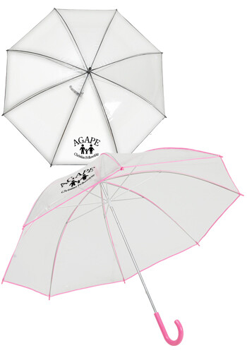 Custom The Bubble Clear 48-Inch Umbrella