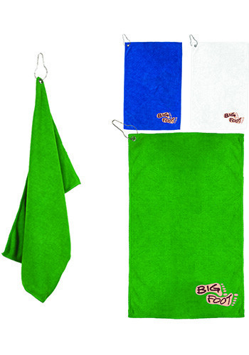 Personalized The Iron Heavy Duty Golf Towel
