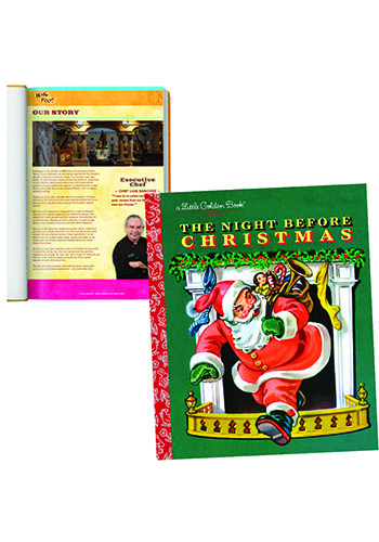 Custom The Night Before Christmas Board Book