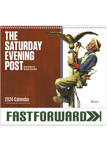Wholesale The Saturday Evening Post Good Value Spiral Calendars