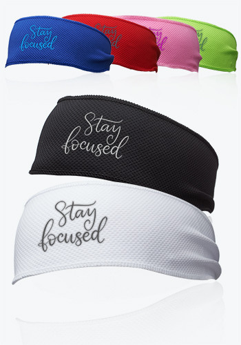 Personalized Tie Back Athletic Sports Headbands