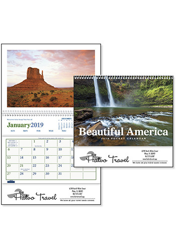 Bulk Triumph Beautiful America Pocket  Calendars