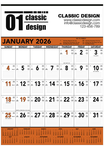 Custom Calendars - Personalized Photo Calendars - Bulk | DiscountMugs