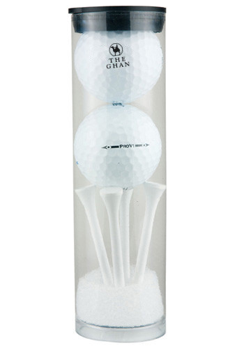 Personalized Two Ball Value Golf Gift Sleeves