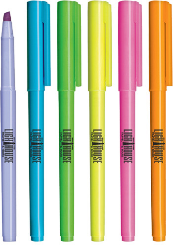 Personalized USA Made Brite Spots Pocket Highlighters