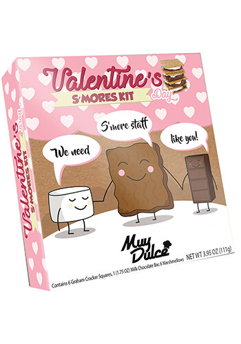 Customized Valentines Day Handy Smores Kit