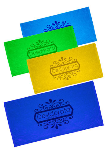 Promotional Velour Beach Towels