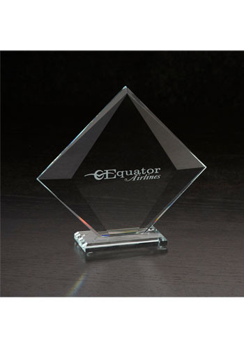 Personalized Vision Medium Crystal Awards