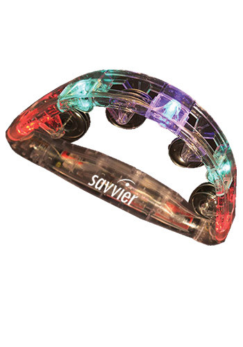 Wholesale Light Up Glow Tambourine