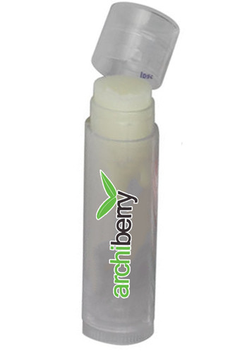 Personalized Organic Lip Moisturizers in Clear Tube