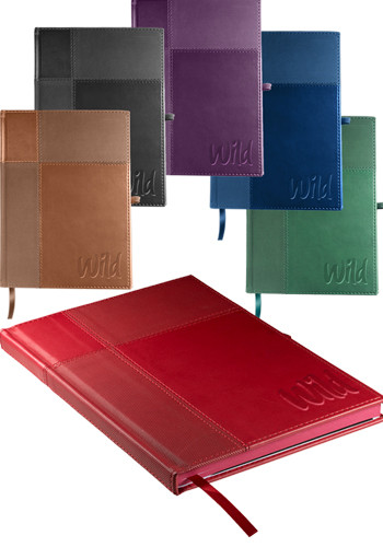 Bulk Tuscany Faux Leather Duo-Textured Journals