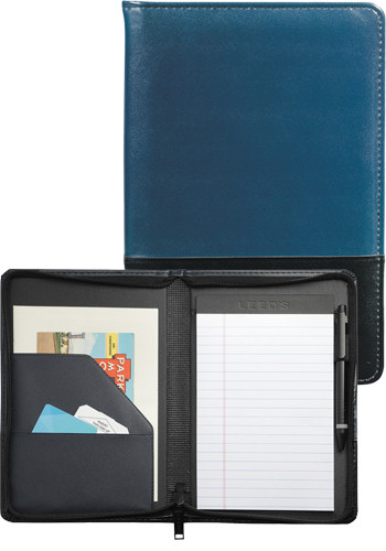 Promotional Windsor Reflections Jr. Zippered Padfolios
