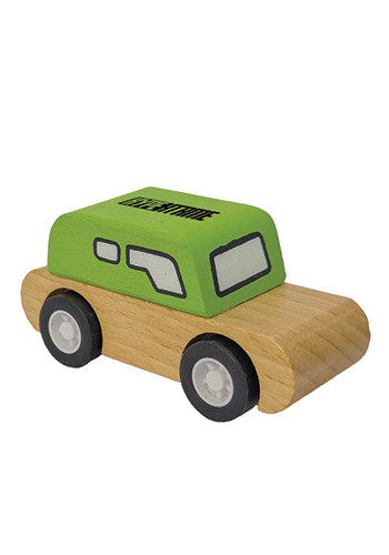 Personalized Wooden Sedan