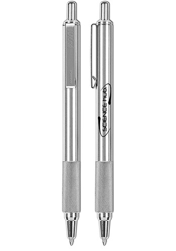 Customized Zebra Stainless Steel Retractable Ball Point Pen