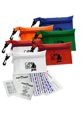 Personalized Zip Tote First Aid Kits