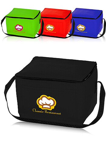 Wholesale Zipper Top Insulated Lunch Bags