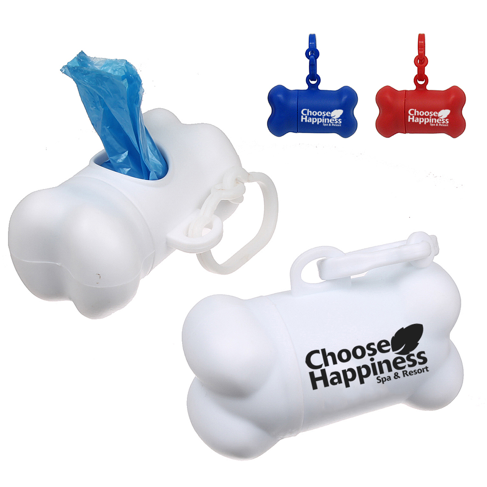 Custom Bone Shape Doggy Bag Dispensers EDDB68 DiscountMugs