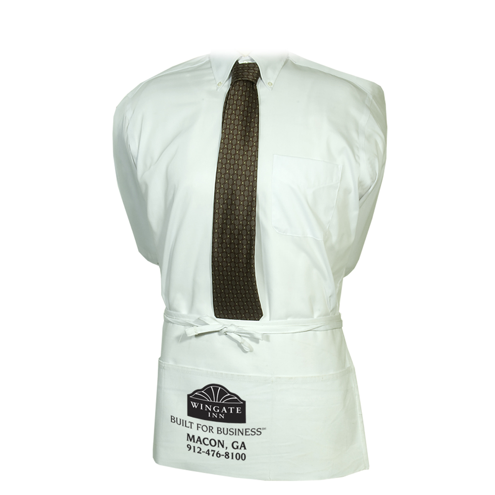 Personalized Waist Server Aprons with Pockets PLLT4378 DiscountMugs