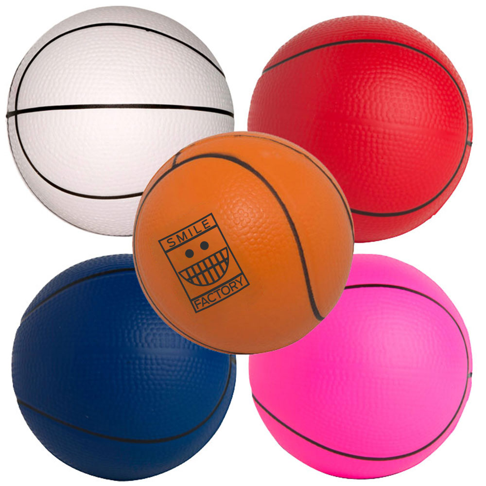 Custom Basketball Sport Stress Balls | AL26321 - DiscountMugs