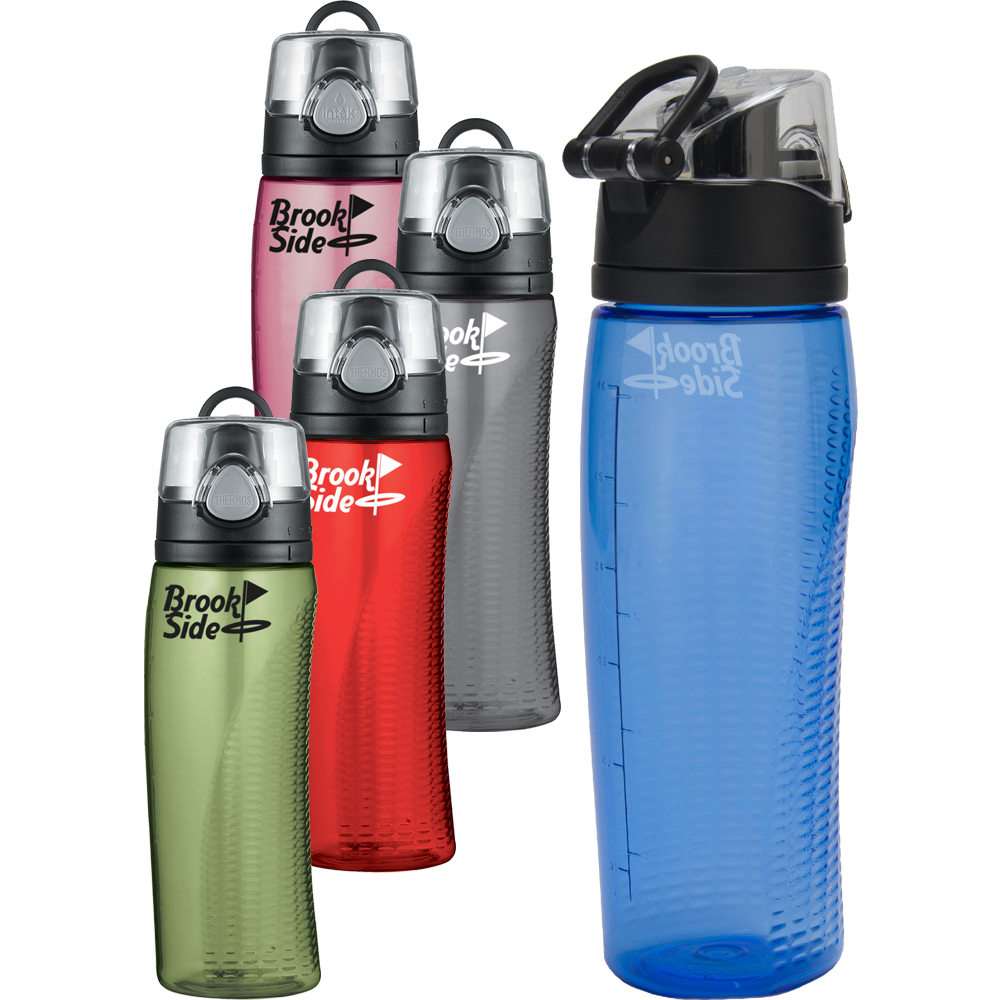 Printed 24 Oz Thermos Hydration Bottles with Meter GL80089 DiscountMugs