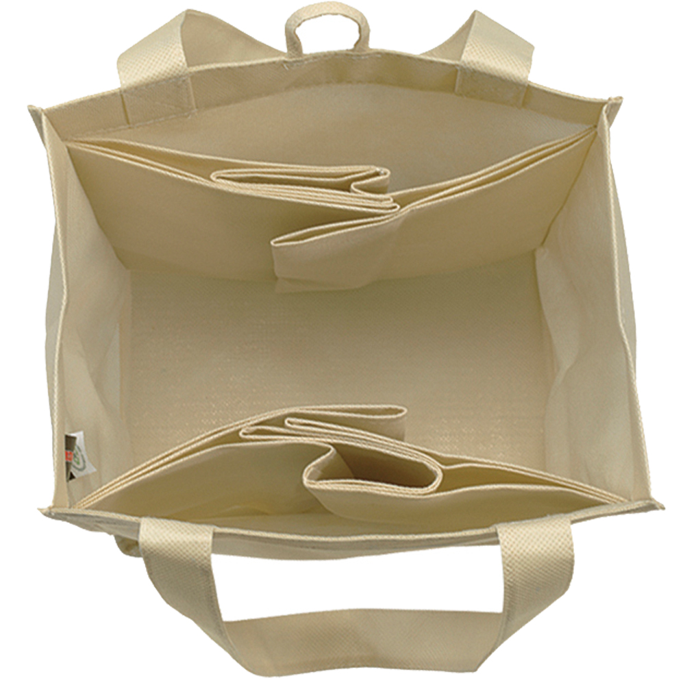 Printed Cubby Tote Bags | BM39CU1013 - DiscountMugs