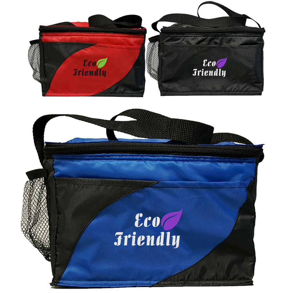 Wholesale Striped Cooler Bags MG1080 DiscountMugs