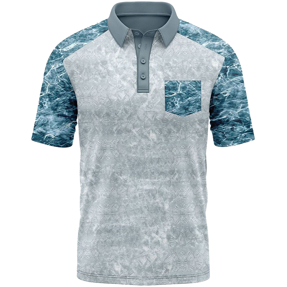 Printed Mossy Oak® 75D Men's Relaxed Pique Polo Shirt |IDTFPM213 ...