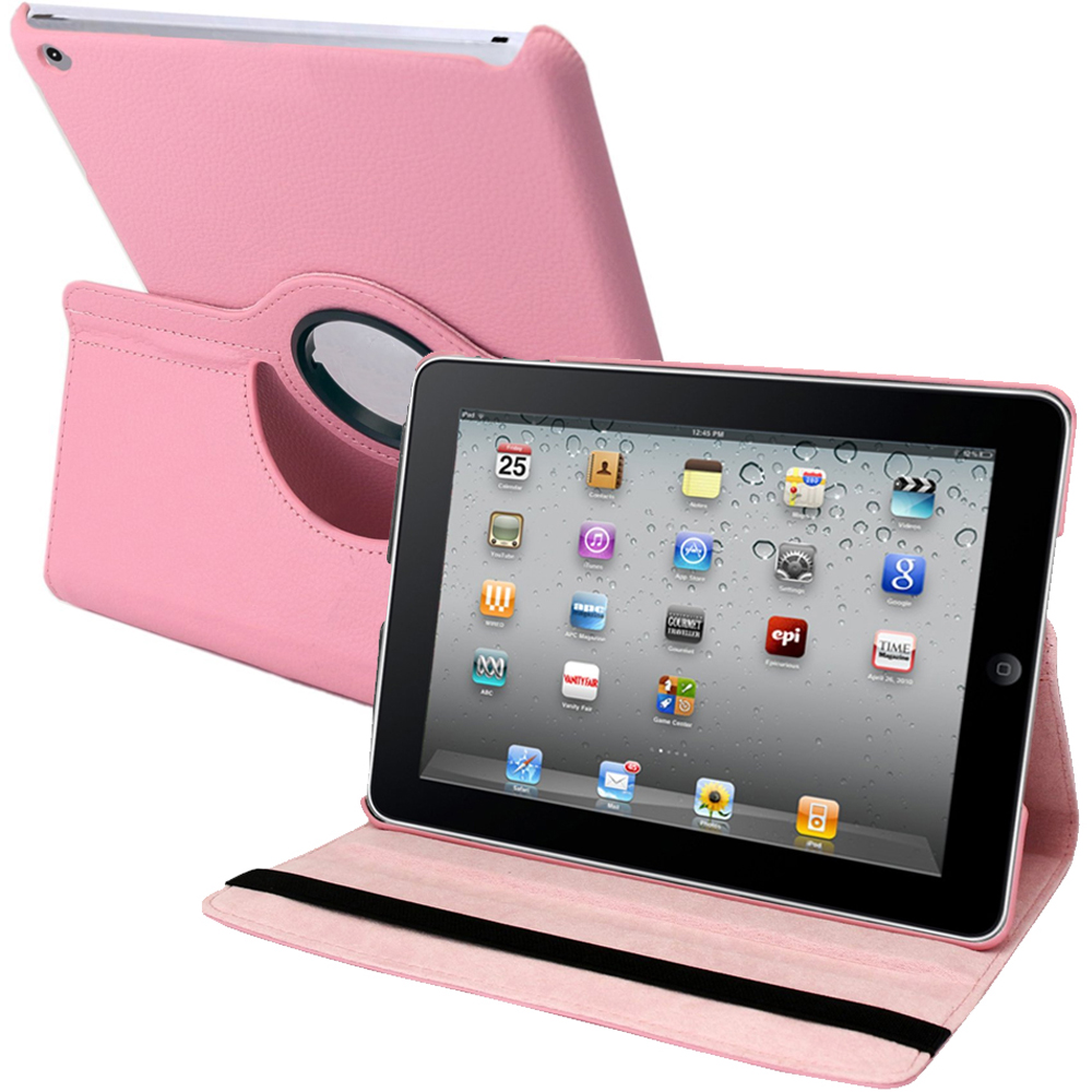 Custom Light Pink iPad Air II 360 Faux Leather Cases | NOI60IA2360LPK ...