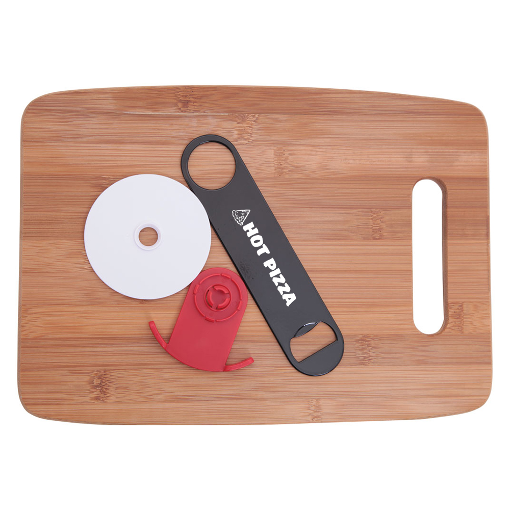 Personalized Pizza Cutter and Bottle Openers HCKT315 DiscountMugs