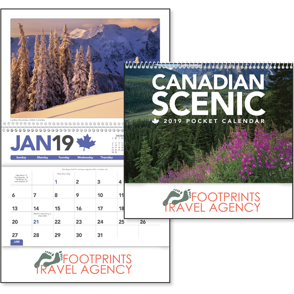 Custom Across Canada Calendars X11495 DiscountMugs