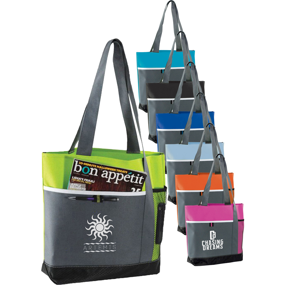 Promotional Webster Tote Bags | CRWEBTOTE - DiscountMugs