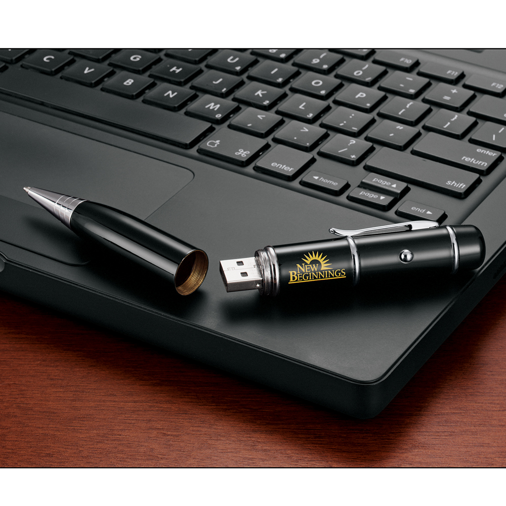 Promotional Laser Pointer USB Memory Pens LE167070 DiscountMugs