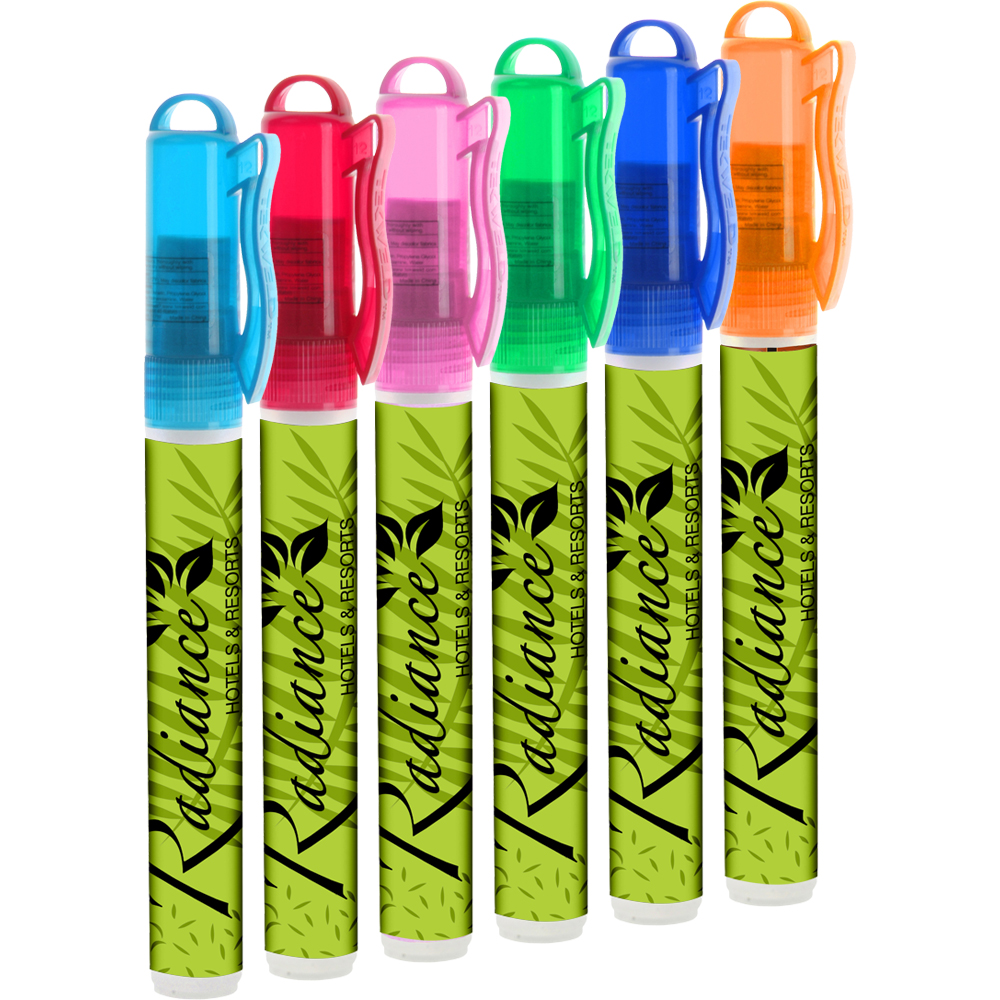 Custom Antibacterial Hand Sanitizer Pocket Sprayers TKSP101