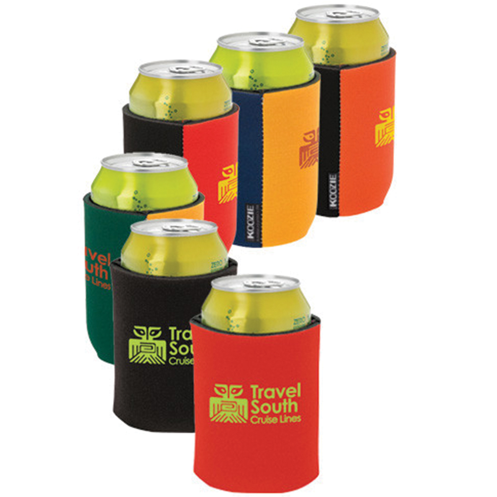 Promotional KOOZIE® Dual Color Can Koolers X10690 Discount Mugs