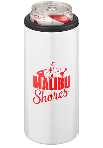 Affordable 12 Oz Stainless Steel Slim Can Cooler |PLMG953 - DiscountMugs