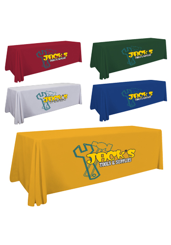 Printed 8 ft. Economy Table Throws | SHD106014 - DiscountMugs