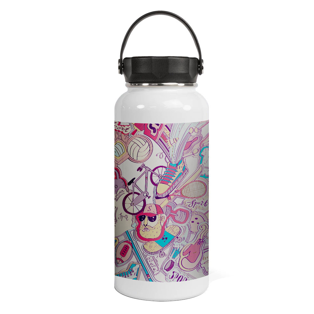 Customized 32 oz Summit Sublimation Water Bottle | PMU23753 - DiscountMugs