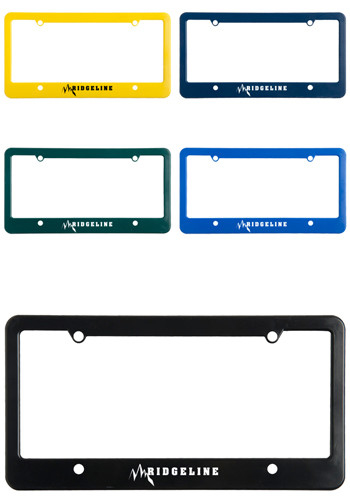 Custom Straight Bottom License Plates | EM1200S - DiscountMugs