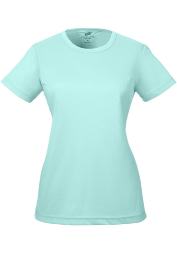 Printed Ladies' Cool & Dry Performance T-Shirts | 8420L - DiscountMugs