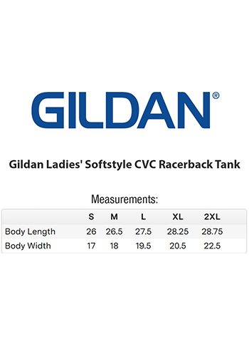 Wholesale Gildan Ladies' Softstyle CVC Racerback Tank |G672L - DiscountMugs