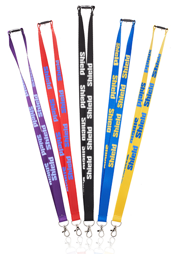 Custom Nylon Lanyards with Snap and Lobster Clip | XD201 - DiscountMugs