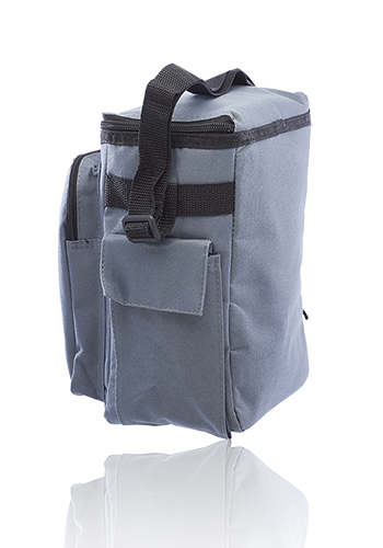 grey insulated lunch bag