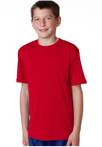 Printed Champion Youth Double Dry Interlock T-Shirts | CW24 -DiscountMugs