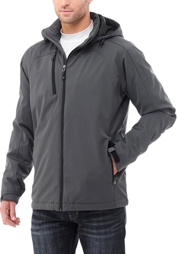 Embroidered Men's Bryce Insulated Softshell Jackets | LETM19531